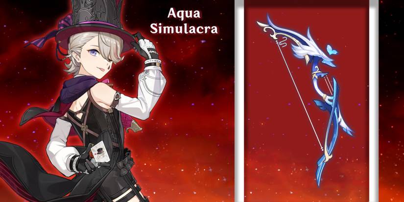 genshin impact lyney aqua simulacra