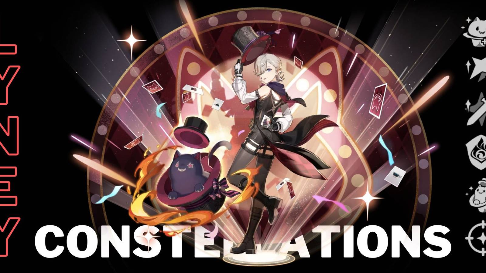 Genshin Impact Lyney Constellations