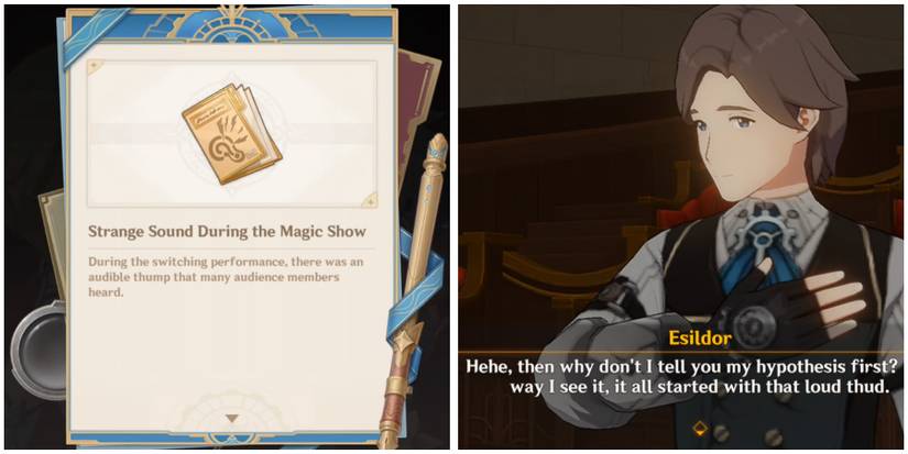 genshin impact opera house clue 2 strange sound during the magic show