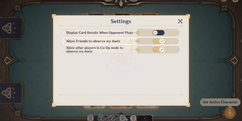 genshin impact tcg spectating system