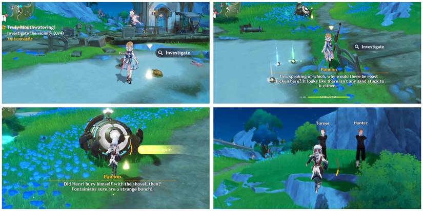 genshin impact truly mouthwatering quest clues locations