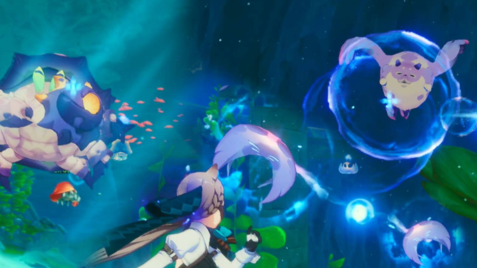 genshin impact underwater mini-bosses and where to find them