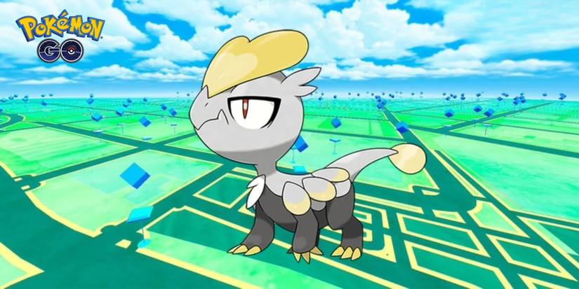 Pokemon Shiny Jangmo-o Special Background CD-TRA'DE Pokemon Shiny Jangmo-o Special Background CD-TRA'DE