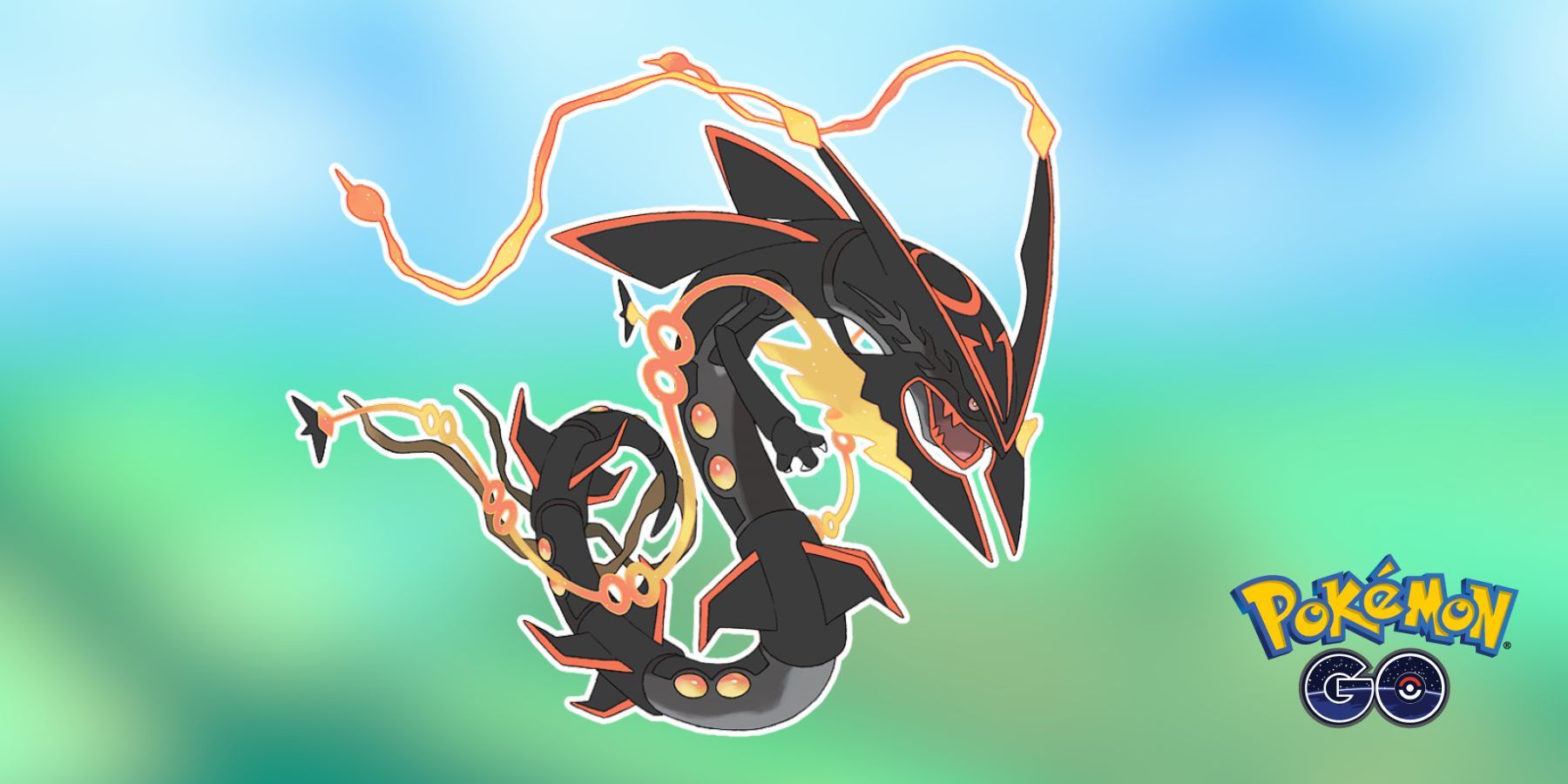 Rayquaza and shiny rayquaza