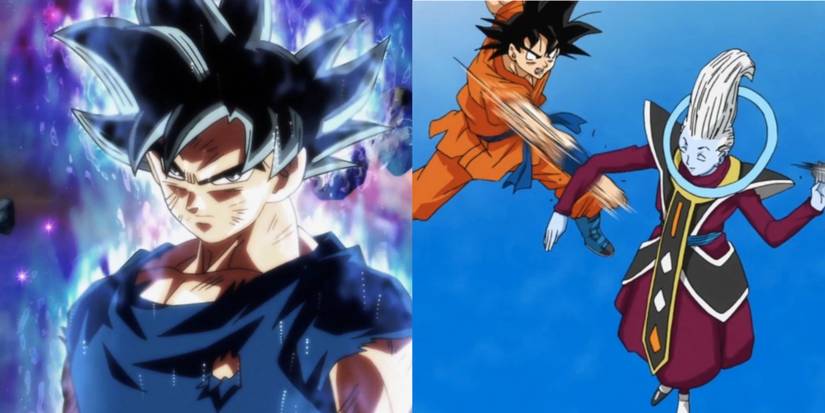 Goku Whis Ultra Instinct Dragon Ball Super