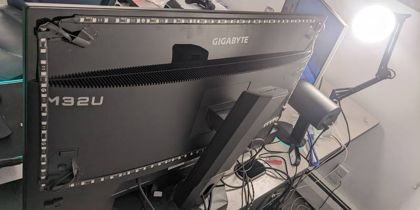 Govee G1 Gaming Light Installation