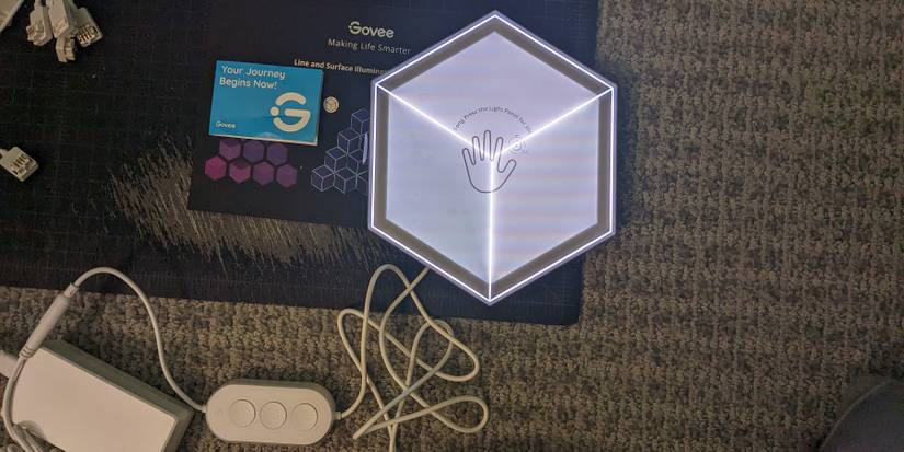 Govee Glide Hexa Ultra Installation Test