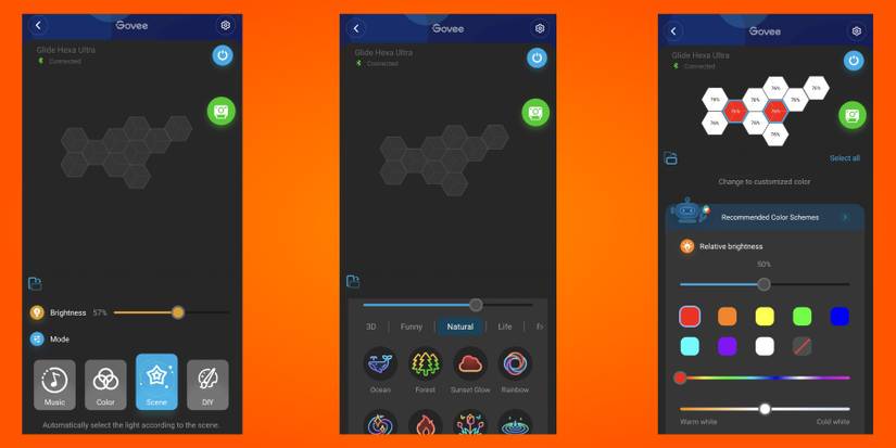 Govee Glide Hexa Ultra Software