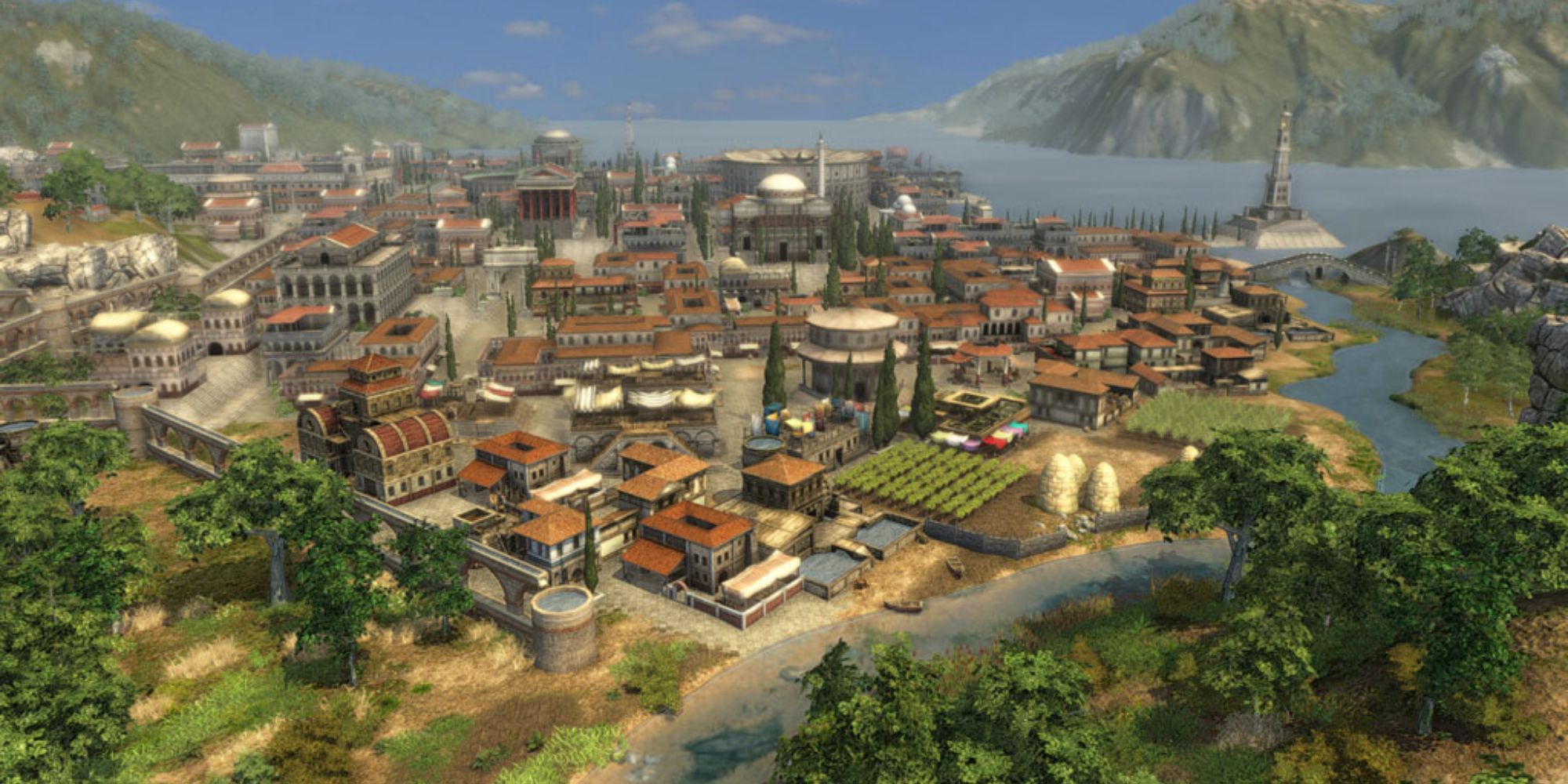 Grand Ages Rome roman city Age of Empires