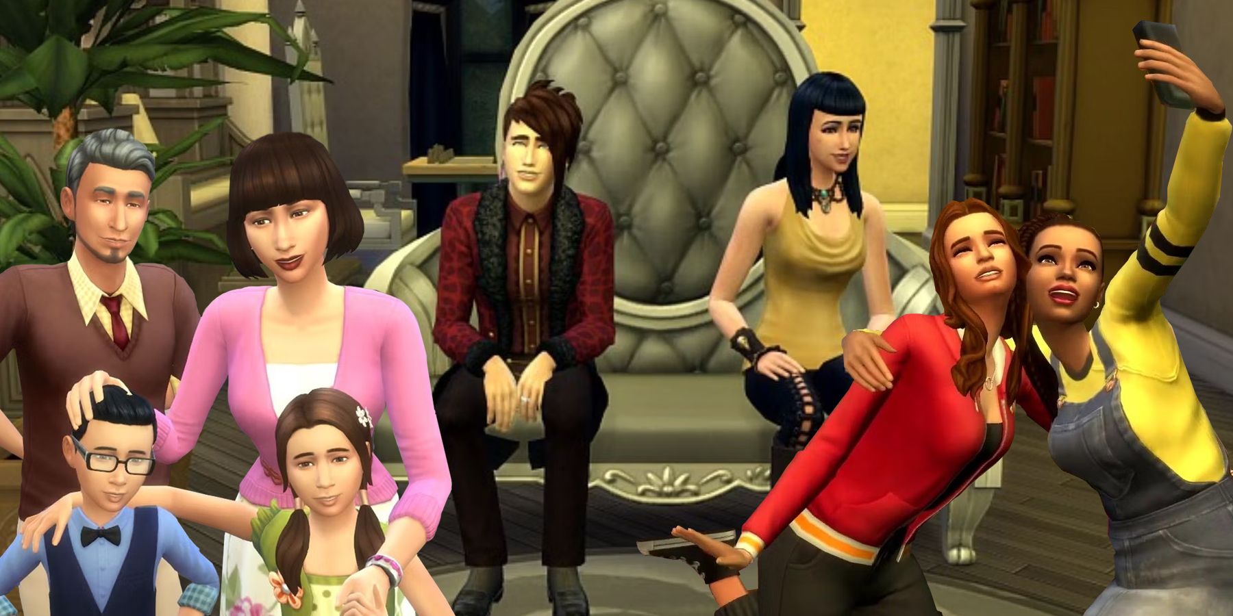 Best Pre-Made Families From The Sims 4