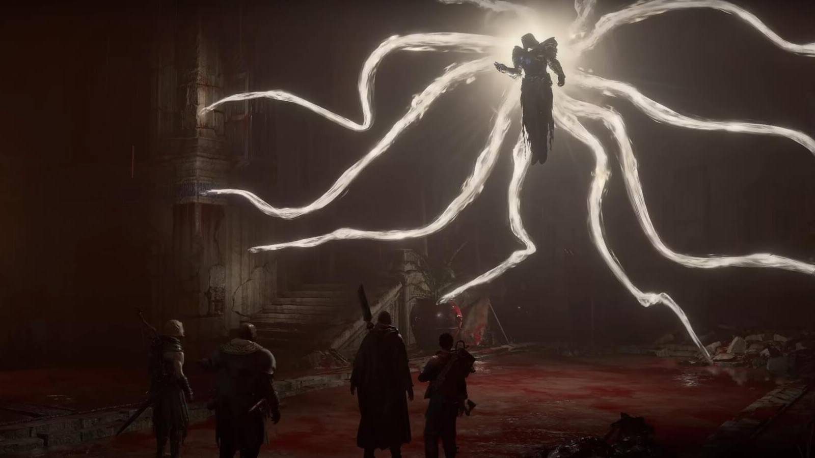 Group Facing Angel Diablo4