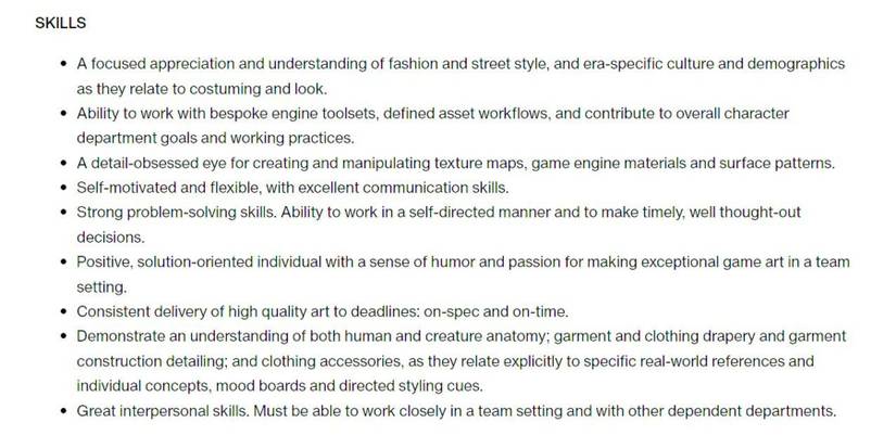 gta 6 job listing rockstar