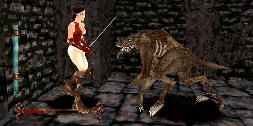 Hack and Slash combat in Nightmare Creatures