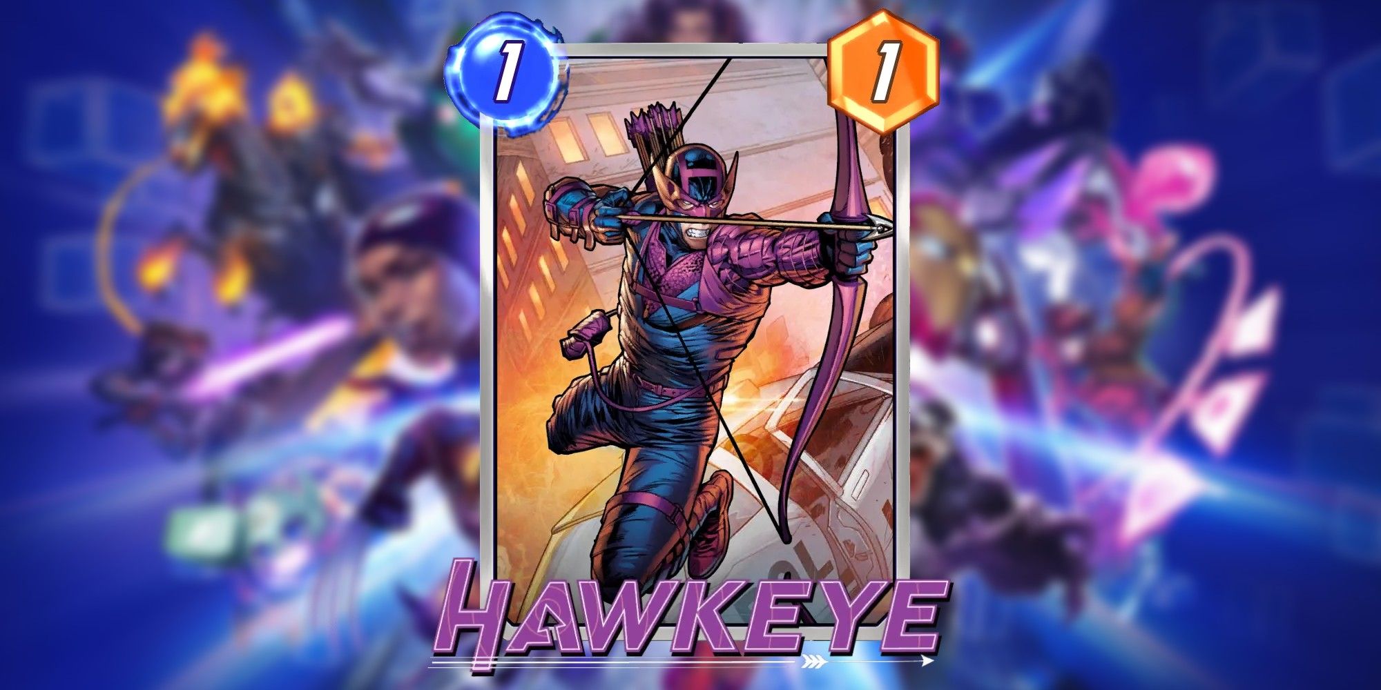 hawkeye's card marvel snap