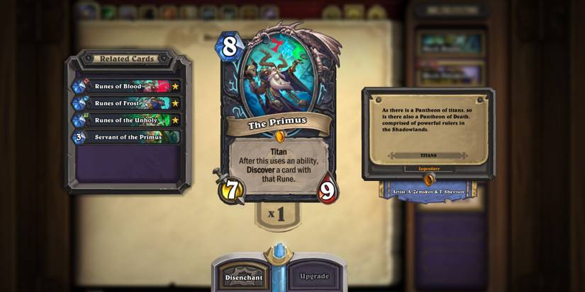 Hearthstone The Primus