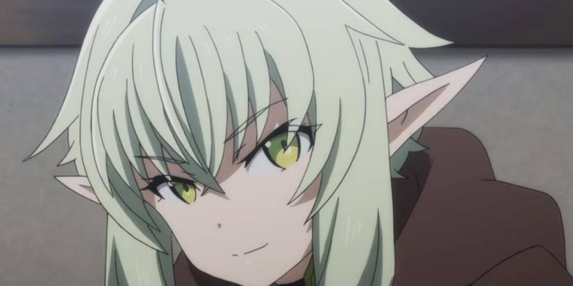 High Elf Archer Smiling In Goblin Slayer