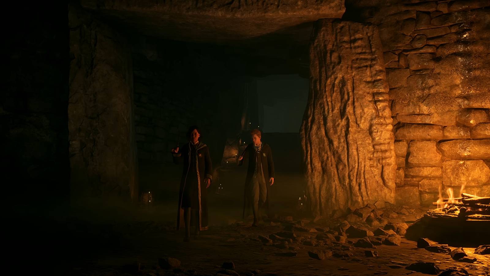 hogwarts legacy ominis gaunt player character dungeon