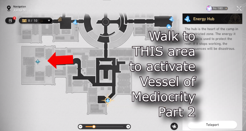 How to get to Cyrille for Vessel of Mediocrity Part 2 in Honkai Star Rail