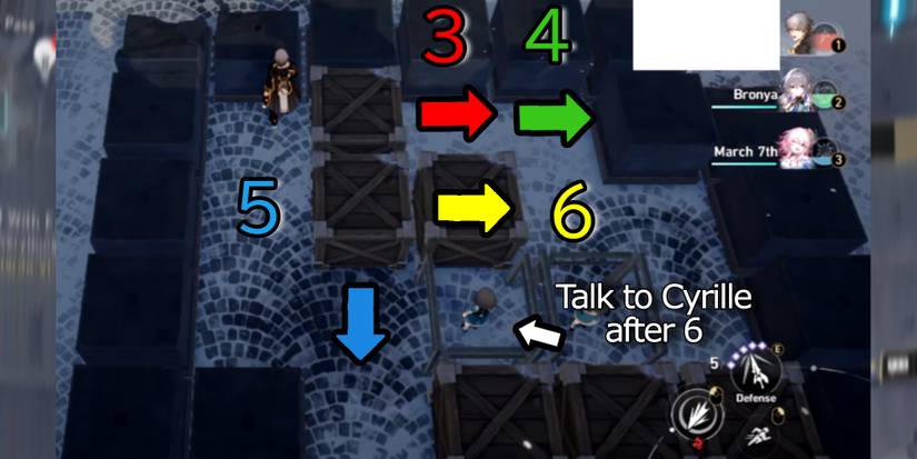 How to solve the first puzzle in Vessel of Mediocrity Part 2 in Honkai Star Rail part 2