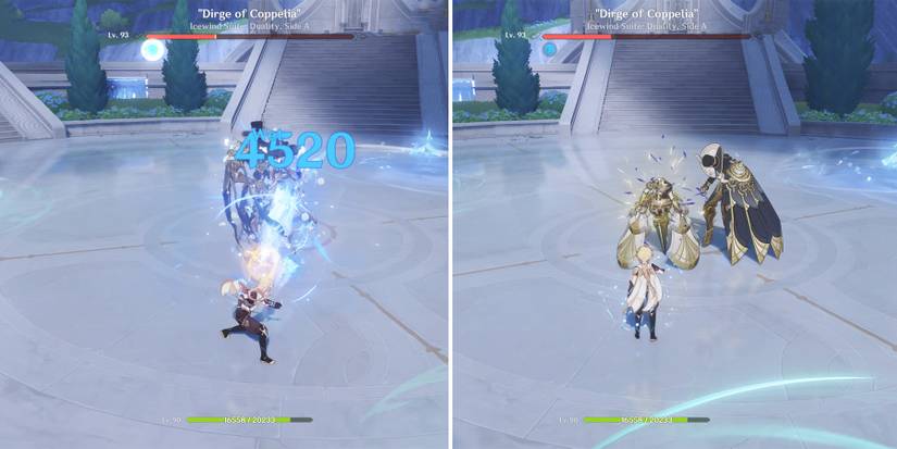 how to break icewind suite dirge of coppelia shield in genshin impact