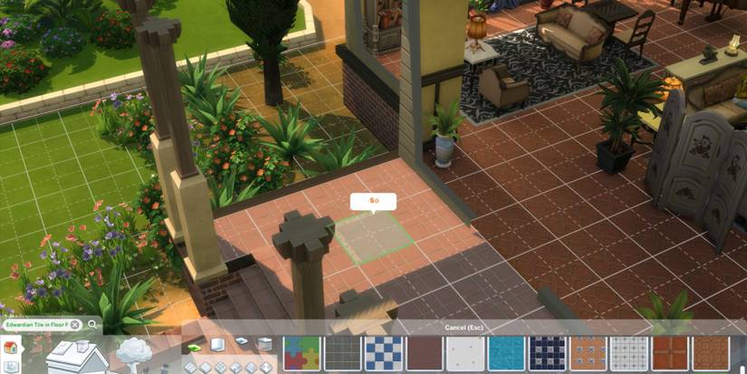 how to rotate tiles sims 4 