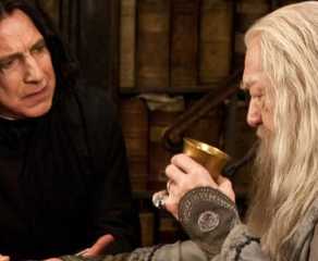 10 Petarung Terbaik di Buku Harry Potter, Peringkat Teratas 11 Snape and Dumbledore in Harry Potter.
