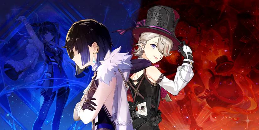 hu tao vs lyney in genshin impact