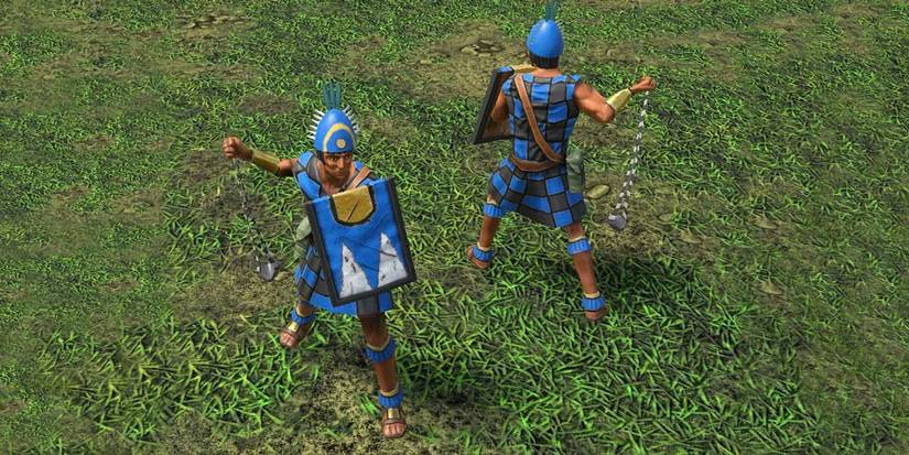 The Incan Huaraca unit in Age of Empires 3