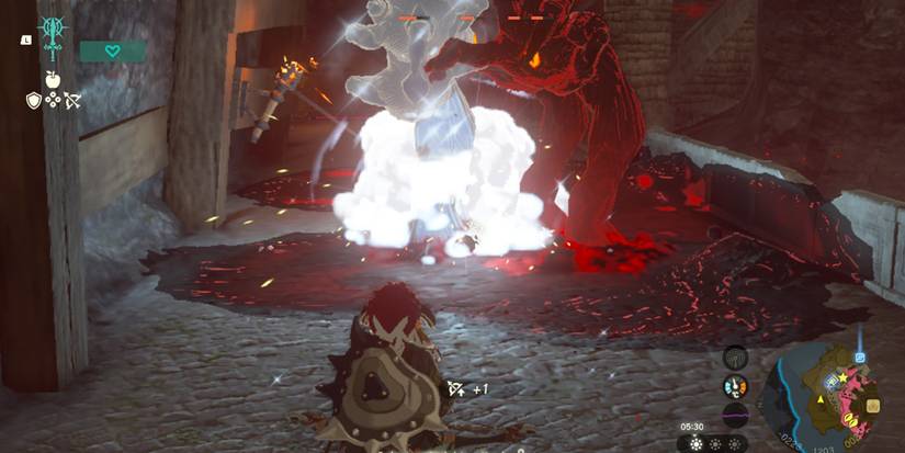 Link freezing Gloom Hands