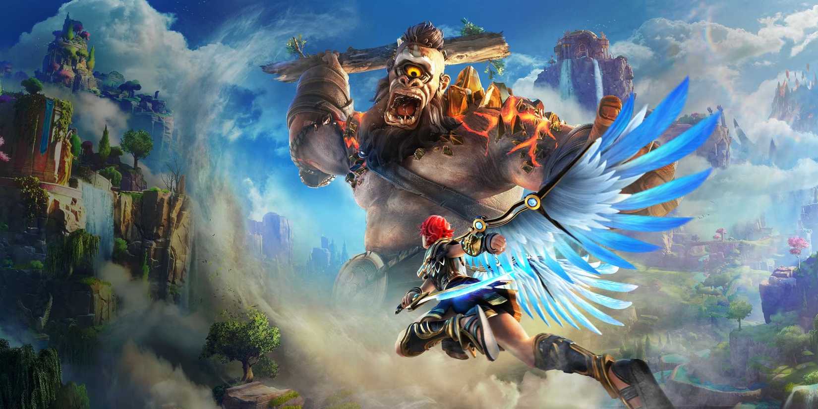 Fighting the Cyclops in Immortals Fenyx Rising