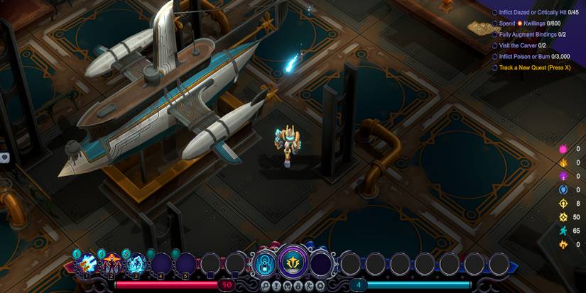 Inkbound Star Captain Derelict Starship