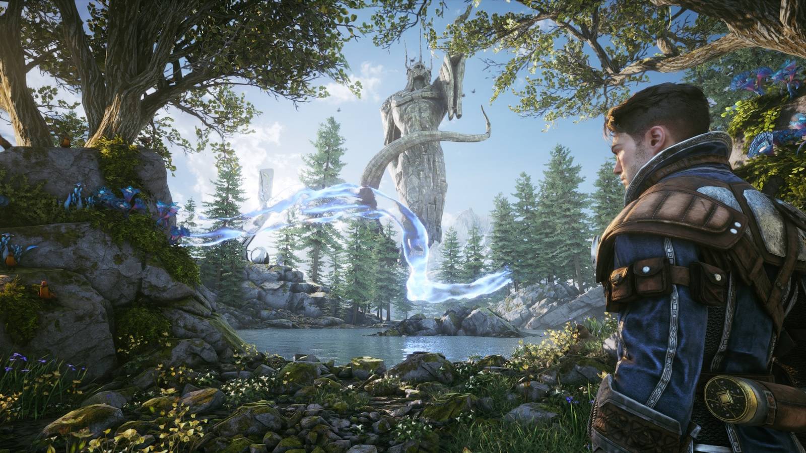 Start screen for Immortals of Aveum showing Jak and the Pentacade