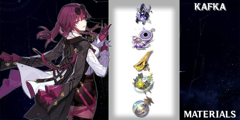 kafka level up materials in honkai star rail