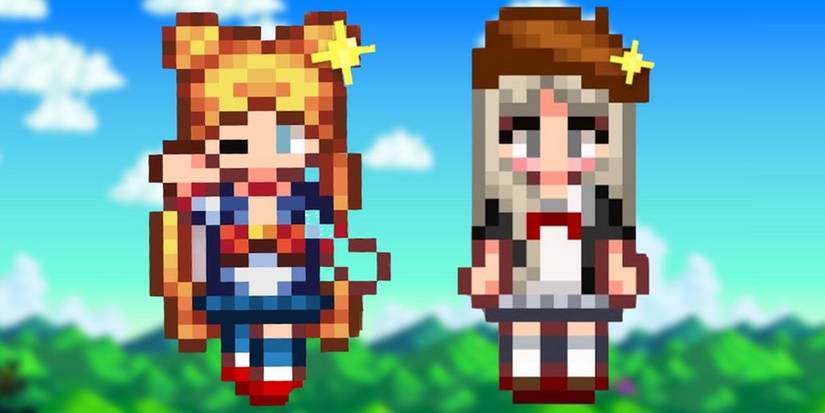 Karina's Long Hair mod for Stardew Valley