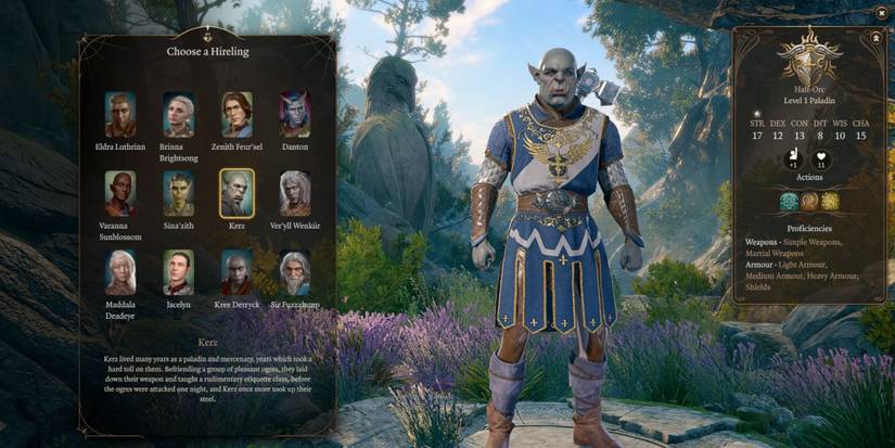 Kerz in Baldur's Gate 3