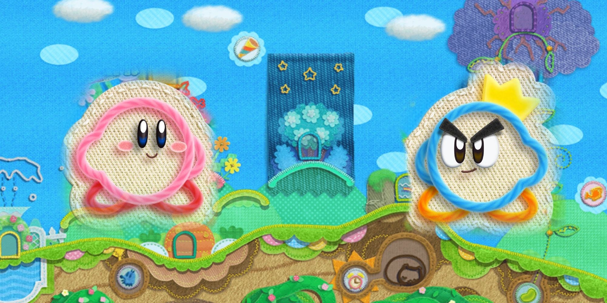 Kirby and prince fluff