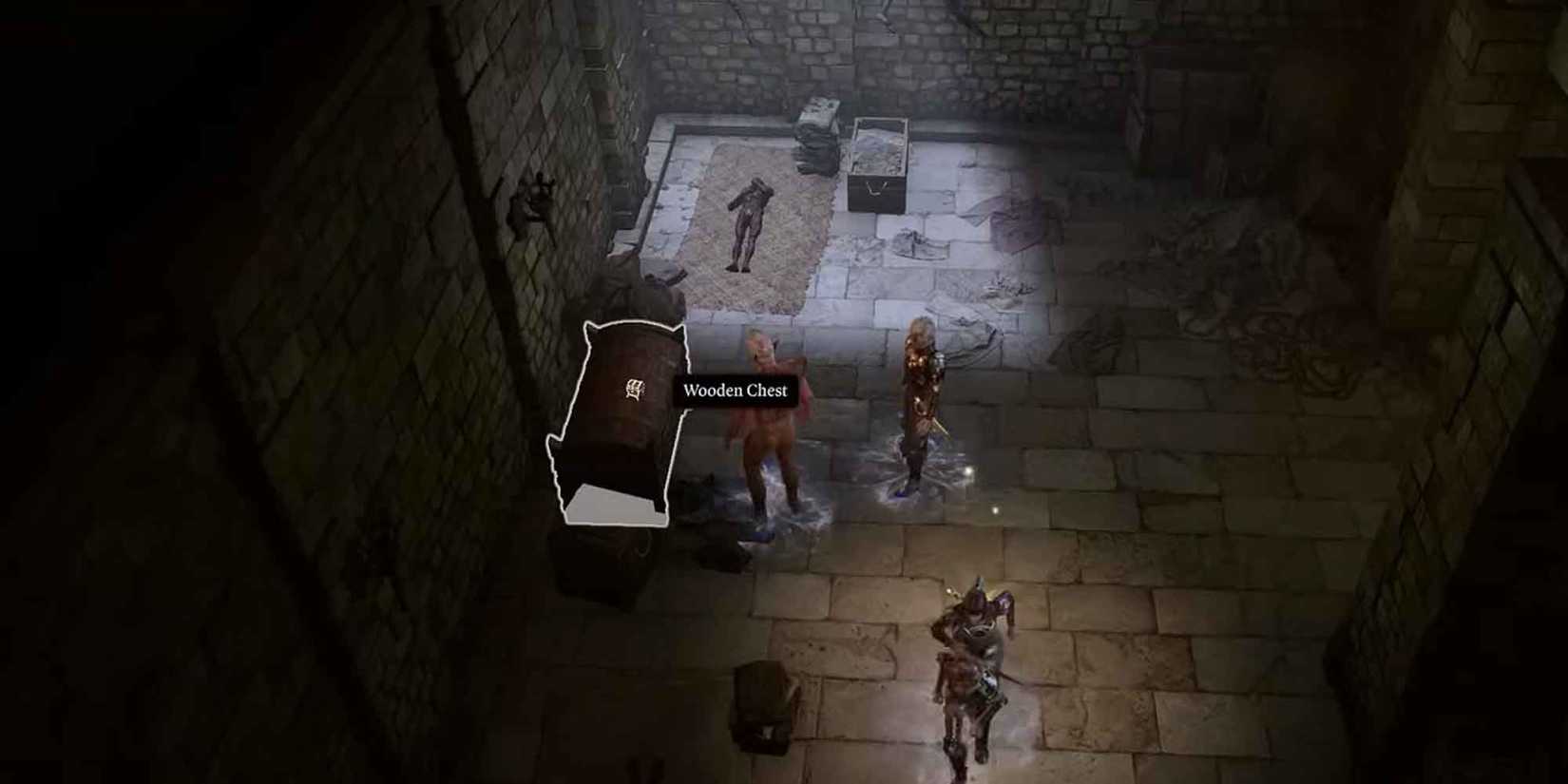 Using the Knock spell on a locked chest in Baldur's Gate 3
