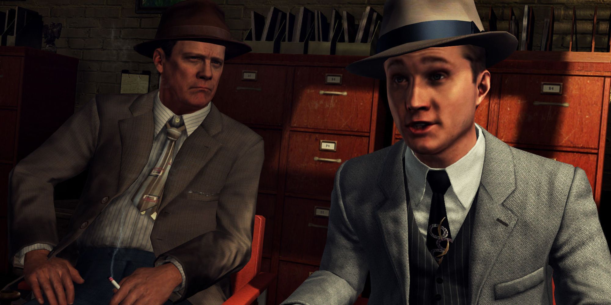 Two detectives from L.A. Noire