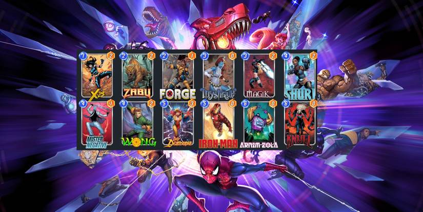 The Lady Negative Deck in Marvel Snap