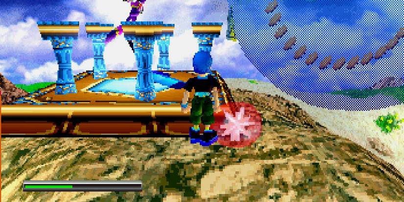 Nights Into Dreams player character