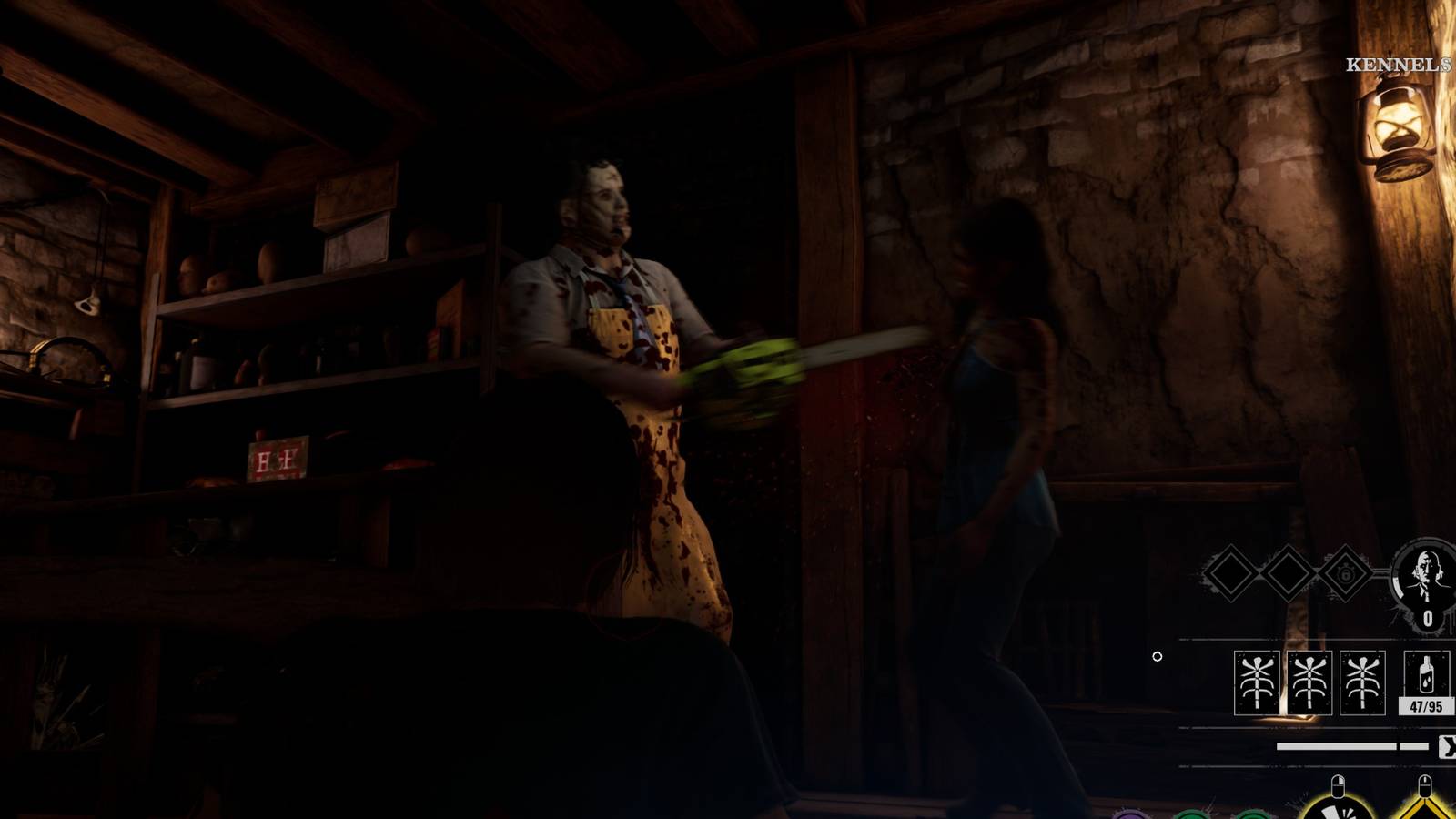 leatherface with chainsaw