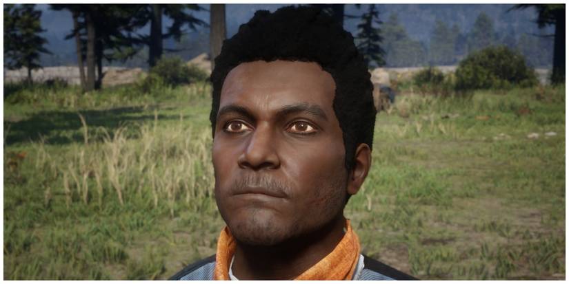 Lenny Summers looking forward in an open camp