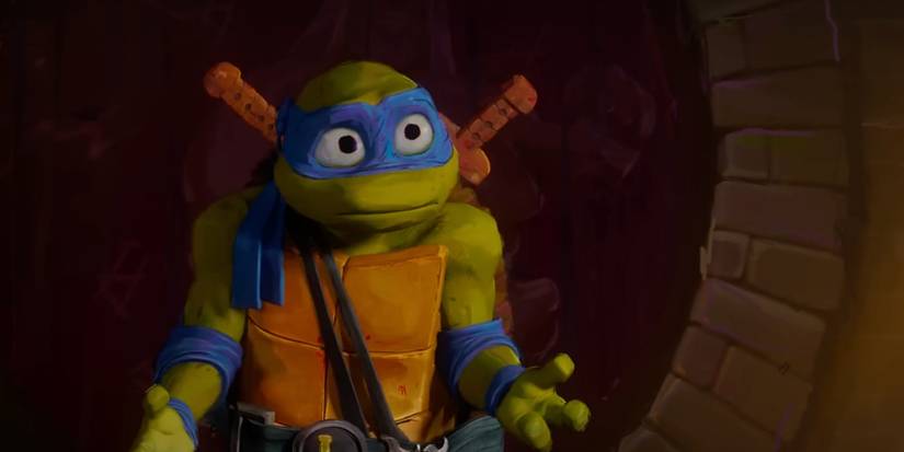 Leonardo in Teenage Mutant Ninja Turtles Mutant Mayhem
