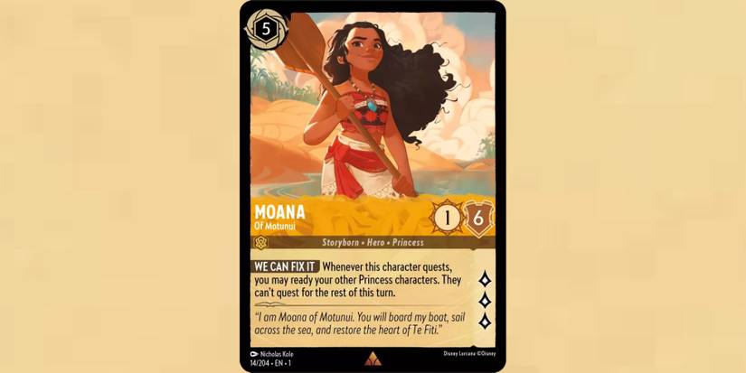 Disney Lorcana - Best Amber Cards in The First Chapter Disney Lorcana - Best Amber Cards in The First Chapter