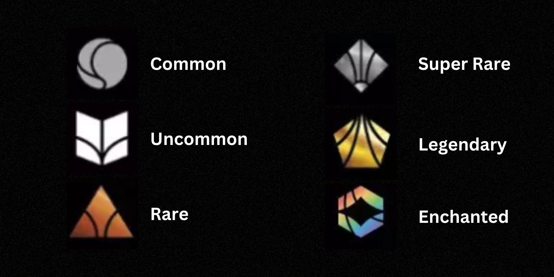 lorcana rarity symbols