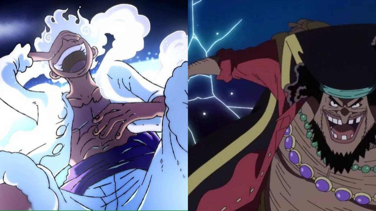 Luffy vs Blackbeard One Piece - Featured