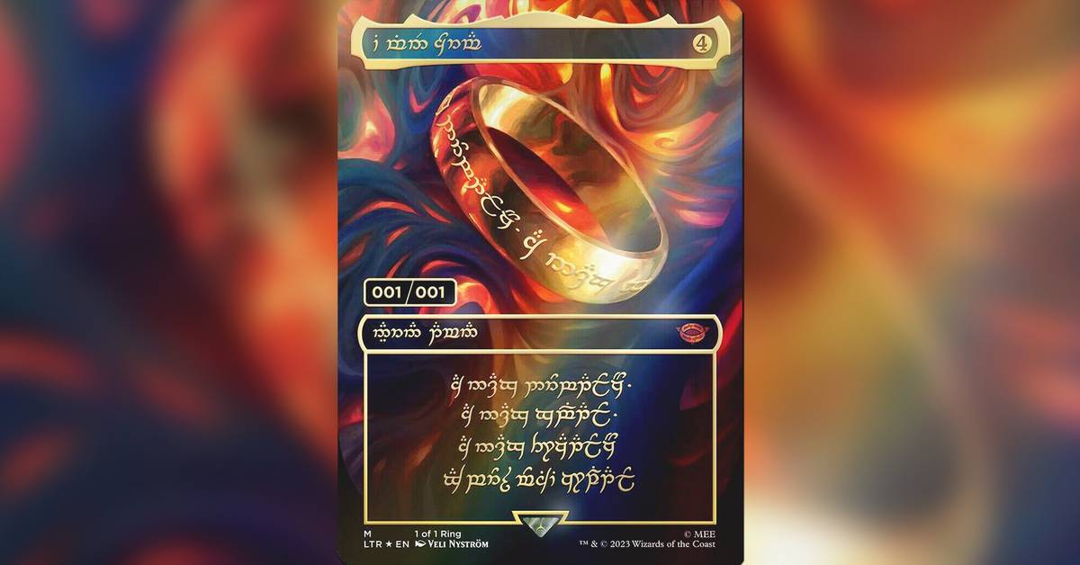 how many one ring cards are there mtg Beatrix, Loyal General [FINAL FANTASY]