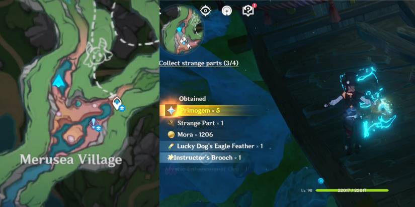 mamere house dive strange Part Genshin Impact