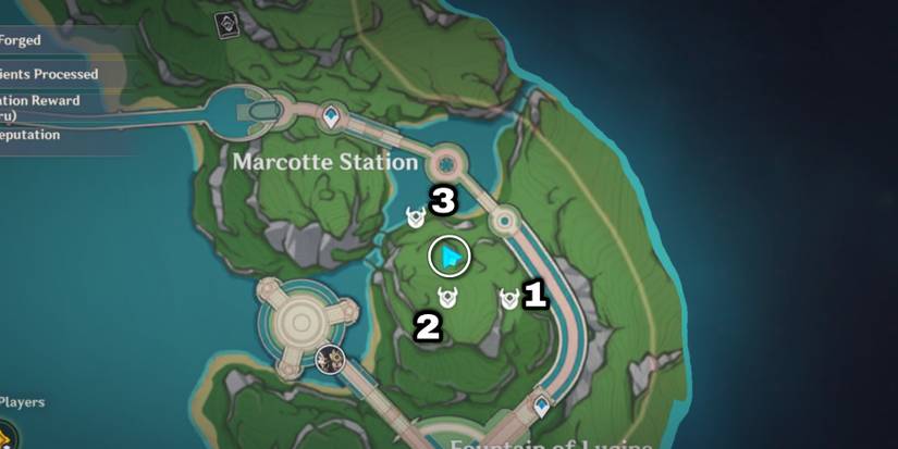 Marcotte station hydro monument puzzle water crystal