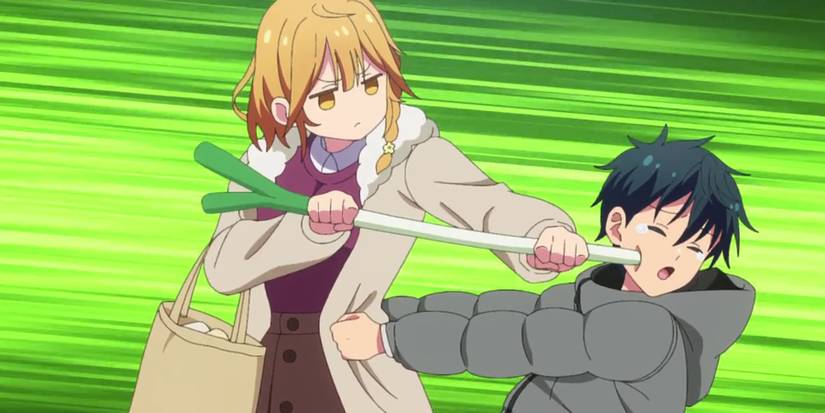 Masamune-kun Revenge R Ep 05 Yoshino Shoving Masamune